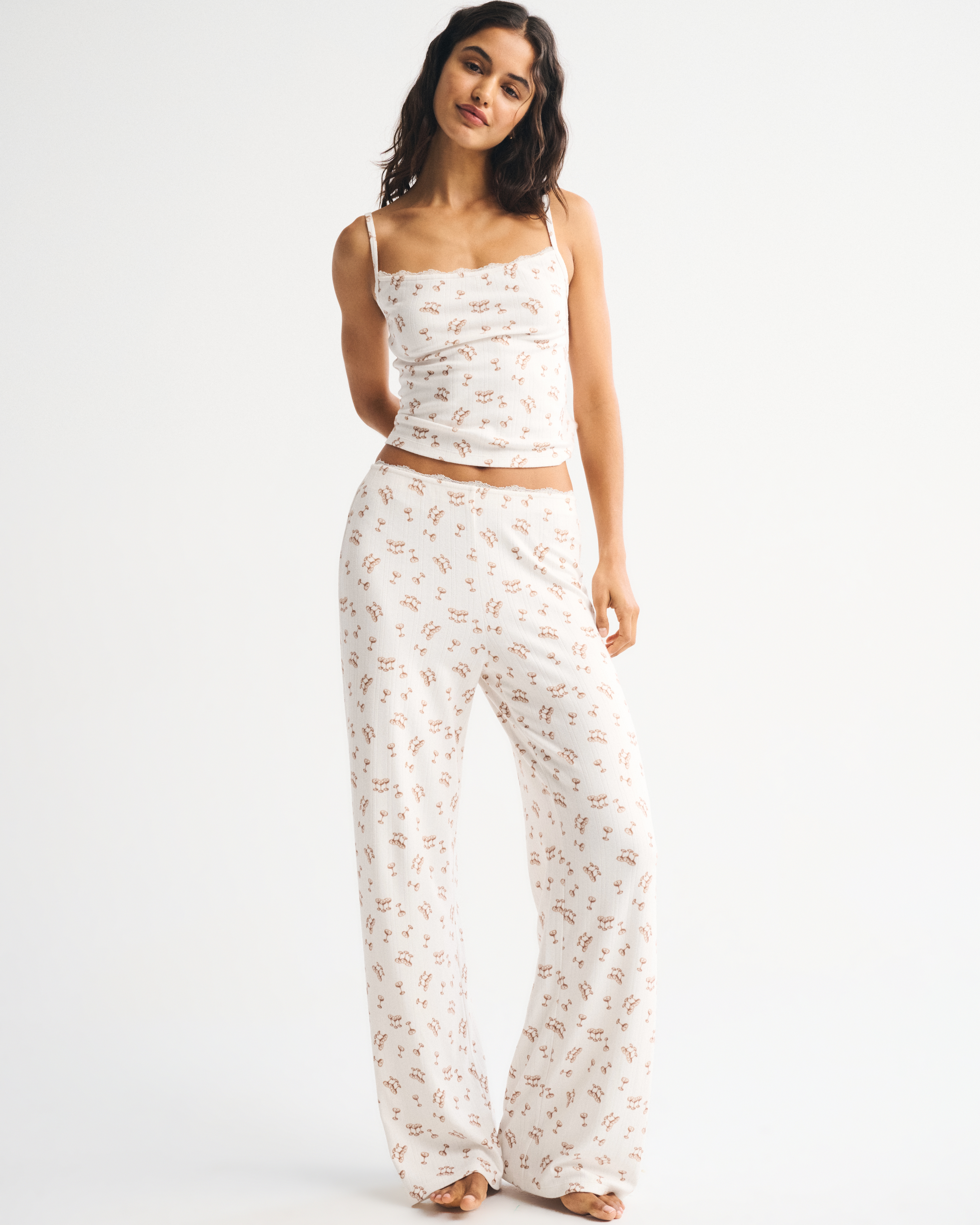 Женские топы Abercrombie & Fitch Pointelle Sleep Cami — фото 3