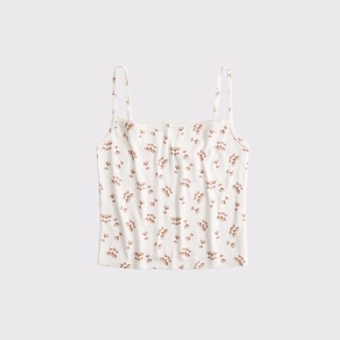 Женские топы Abercrombie & Fitch Pointelle Sleep Cami
