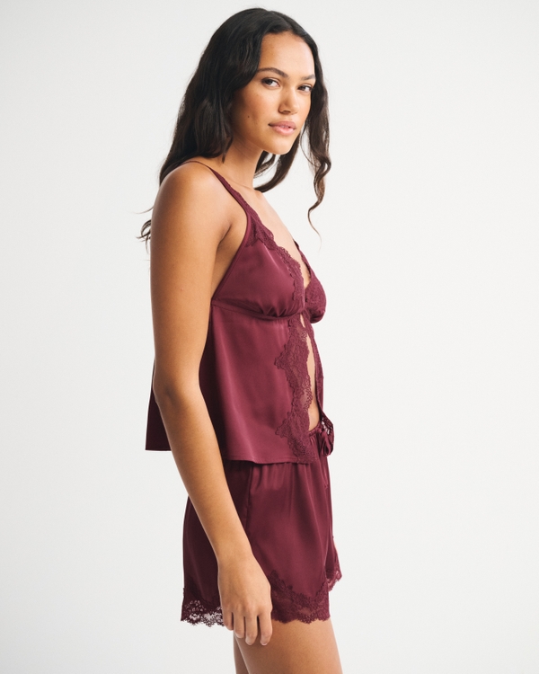 Lace and Satin Sleep Cami