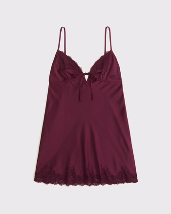 Women's Lace and Satin Nightie | Women's Sleepwear & Loungewear | Abercrombie.com
