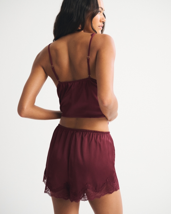 Lace and Satin Sleep Short