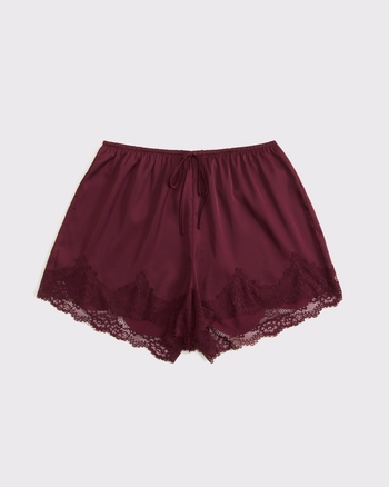 Lace and Satin Sleep Short