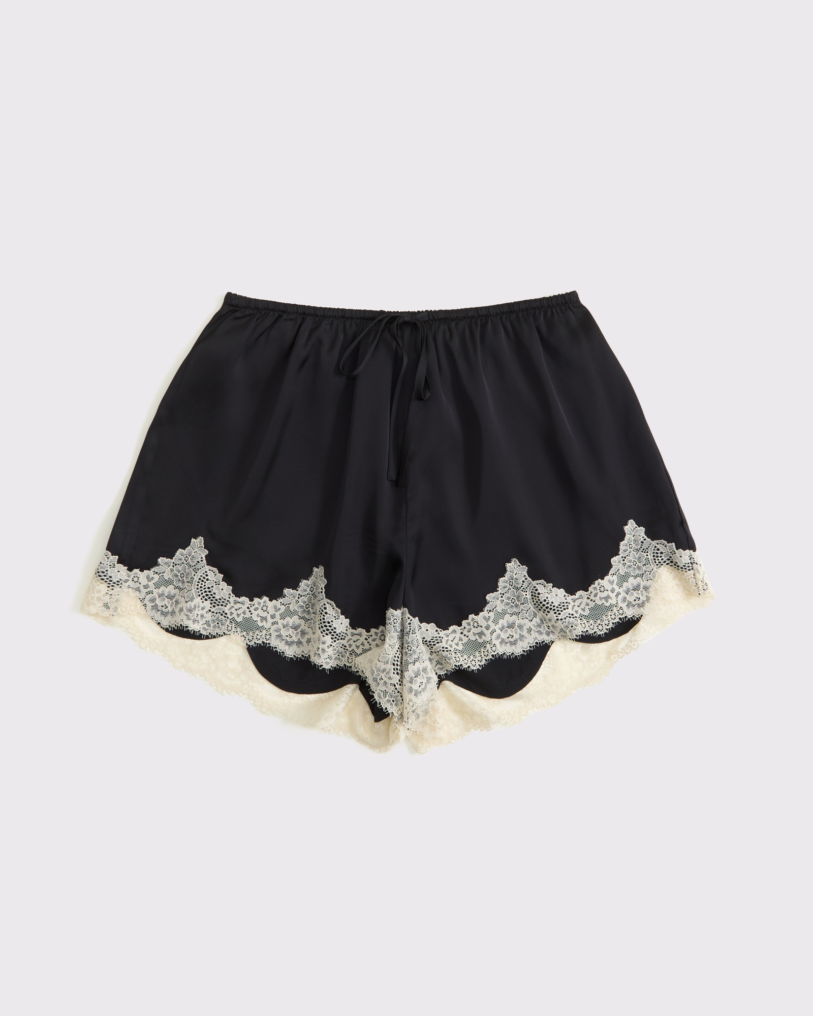 Lace and Satin Sleep Short