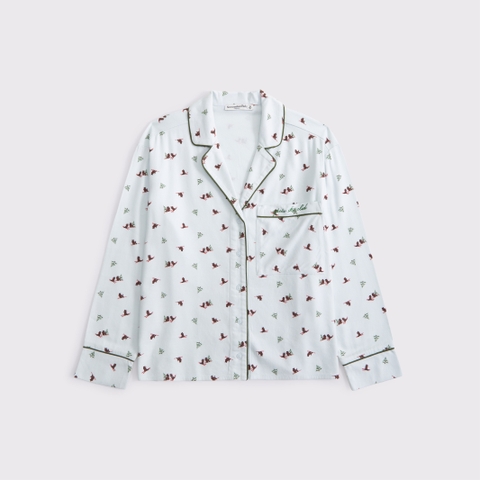Сорочка, фланель — Abercrombie & Fitch