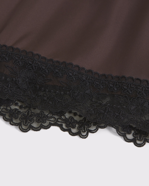 Lace and Satin Sleep Short