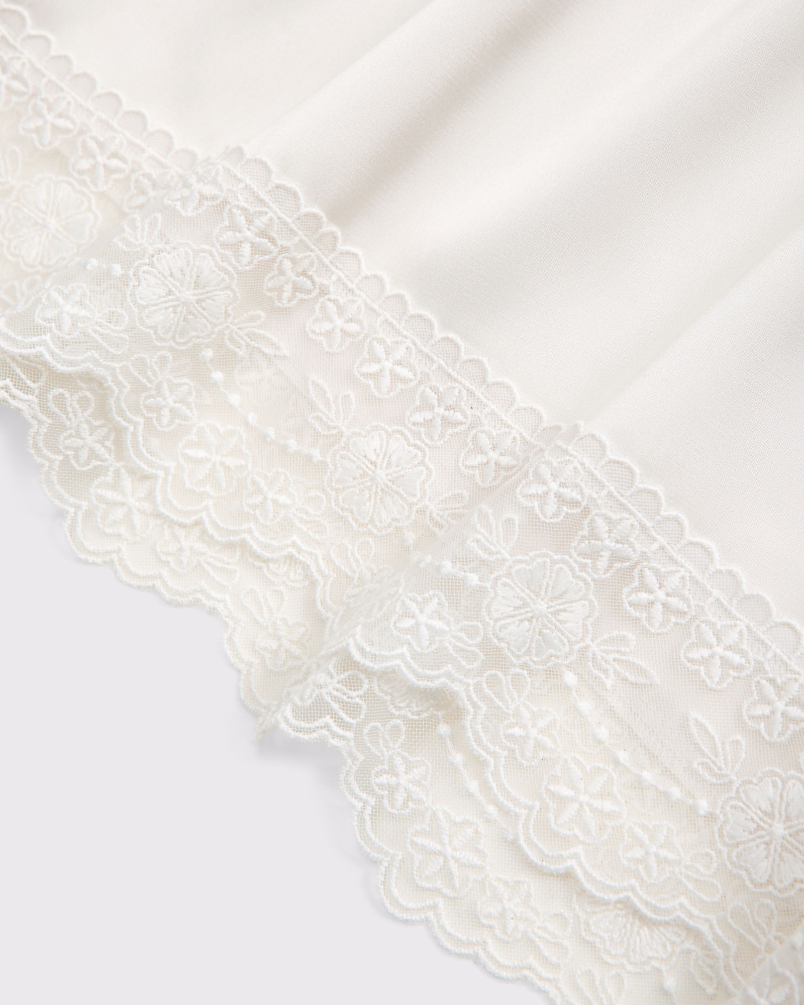 Lace and Satin Sleep Short