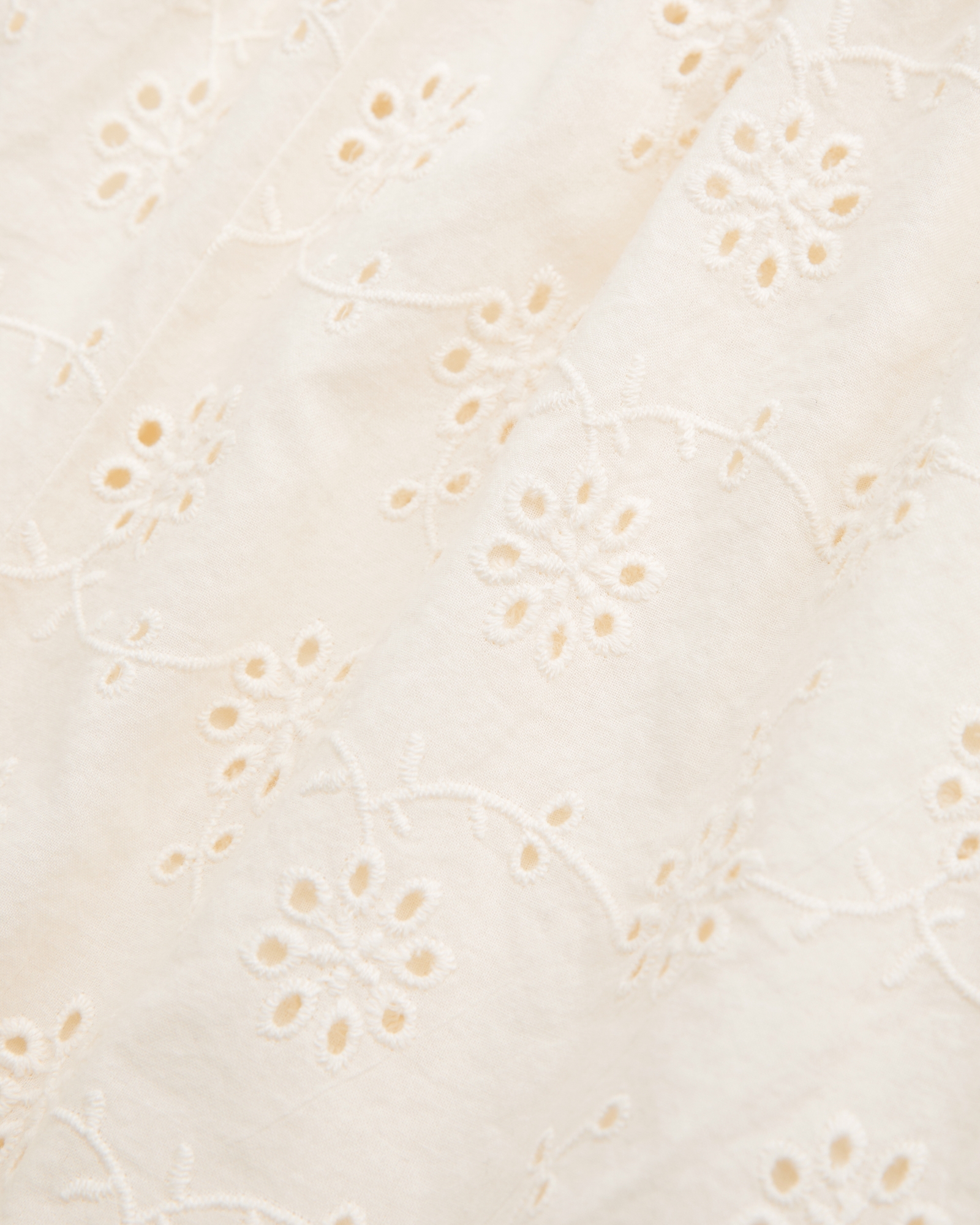 Embroidered Cutwork Sleep Short