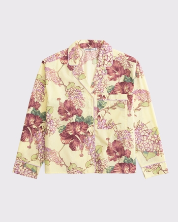 Cotton-Blend Sleep Shirt from Abercrombie & Fitch - $50