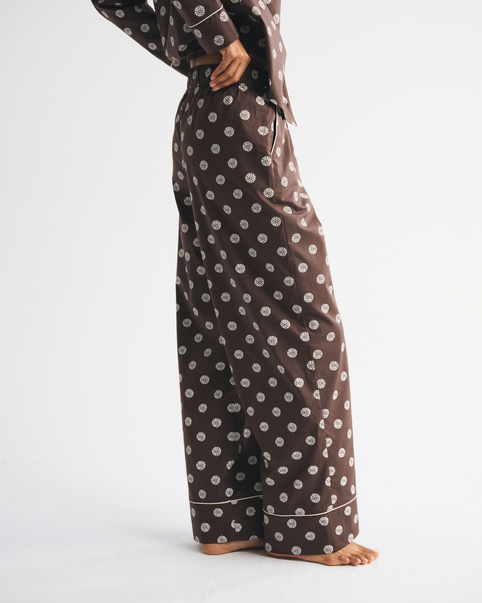 Cotton-Blend Sleep Pant