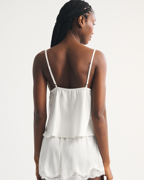 Lace and Satin Sleep Cami