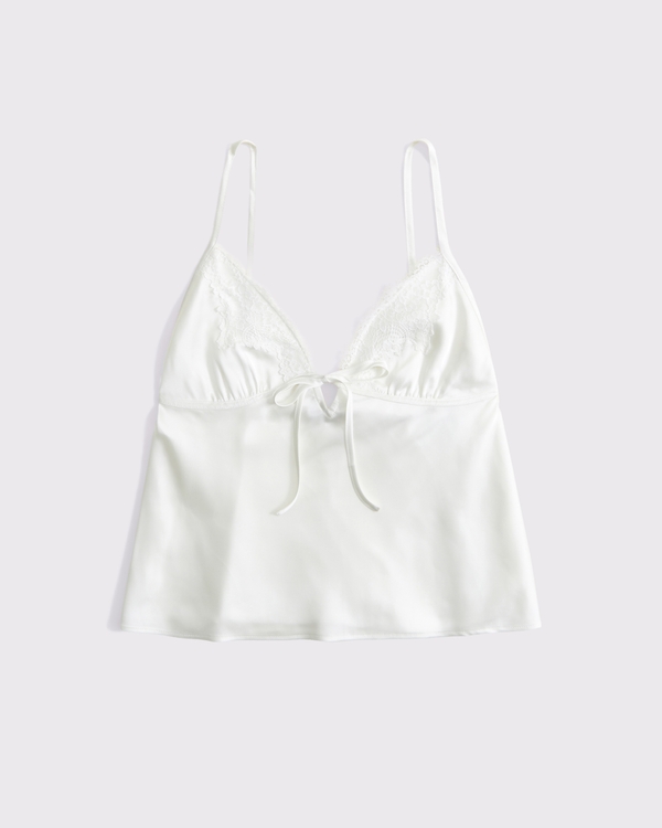 Lace and Satin Sleep Cami