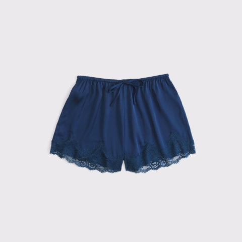 Пижамные шорты, кружево, атлас — Abercrombie & Fitch