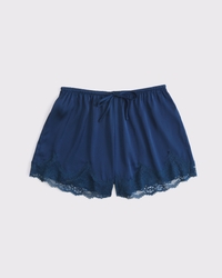 Lace and Satin Sleep Short