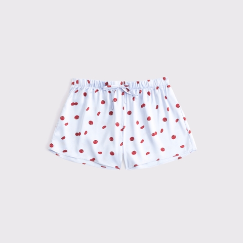 Пижамные шорты, атлас — Abercrombie & Fitch