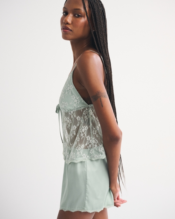 Women's Lace and Satin Sleep Cami | Women's New Arrivals