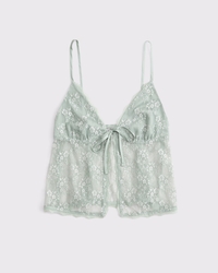 Lace and Satin Sleep Cami