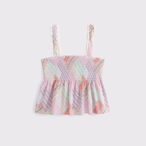 Пижамный топ Smocked — Abercrombie & Fitch