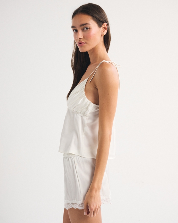 Women's Satin Sleep Cami | Women's Matching Sets | Abercrombie.com