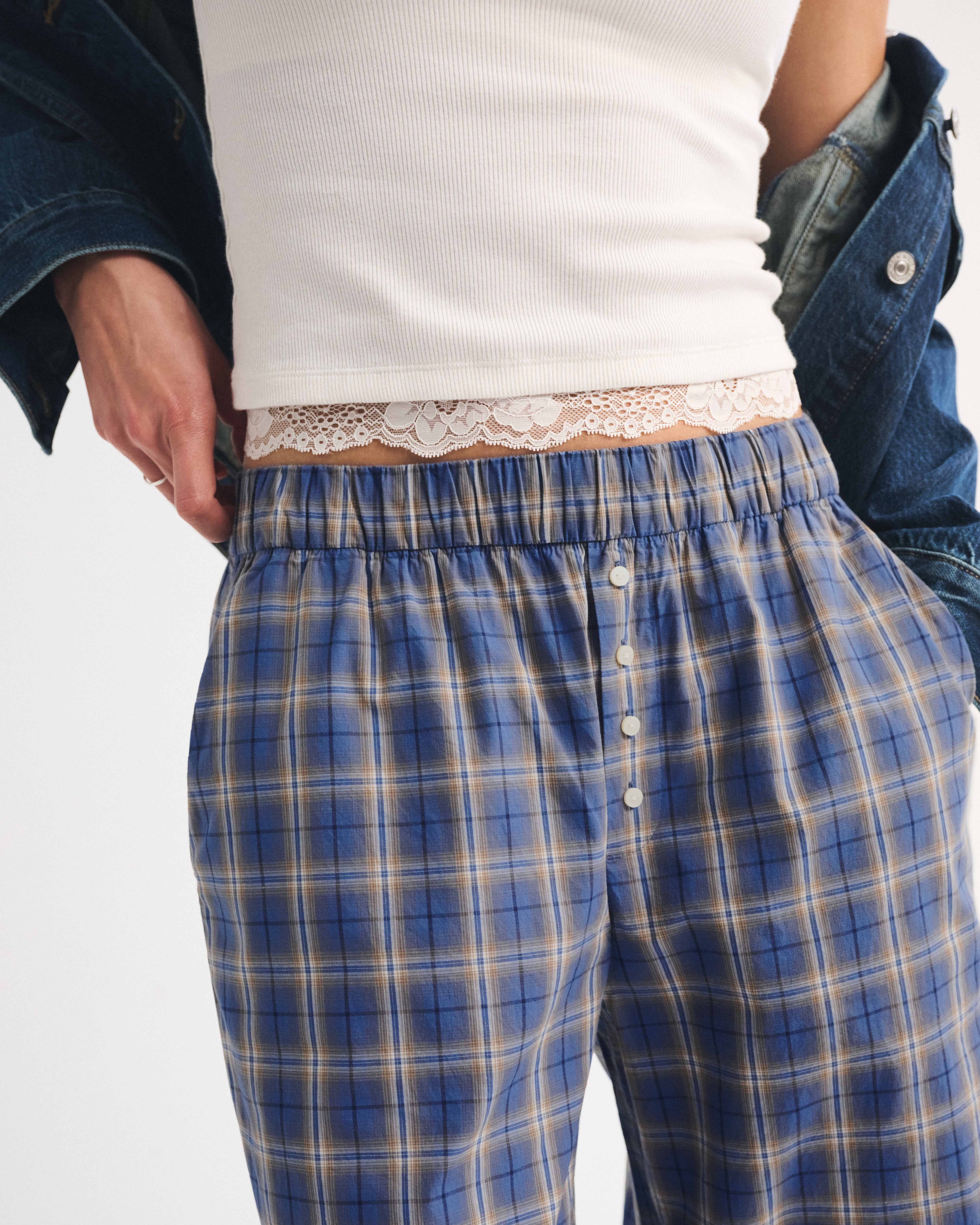 Женские брюки Abercrombie & Fitch Wide Leg Lounge Pant — фото 3
