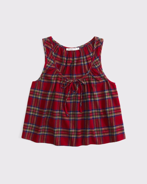 Abercrombie & Fitch Women's Flannel Sleep Tank