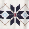 white fair isle print