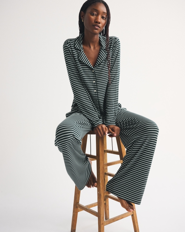 Women's Modal-Blend Wide Leg Sleep Pant | Women's Matching Sets