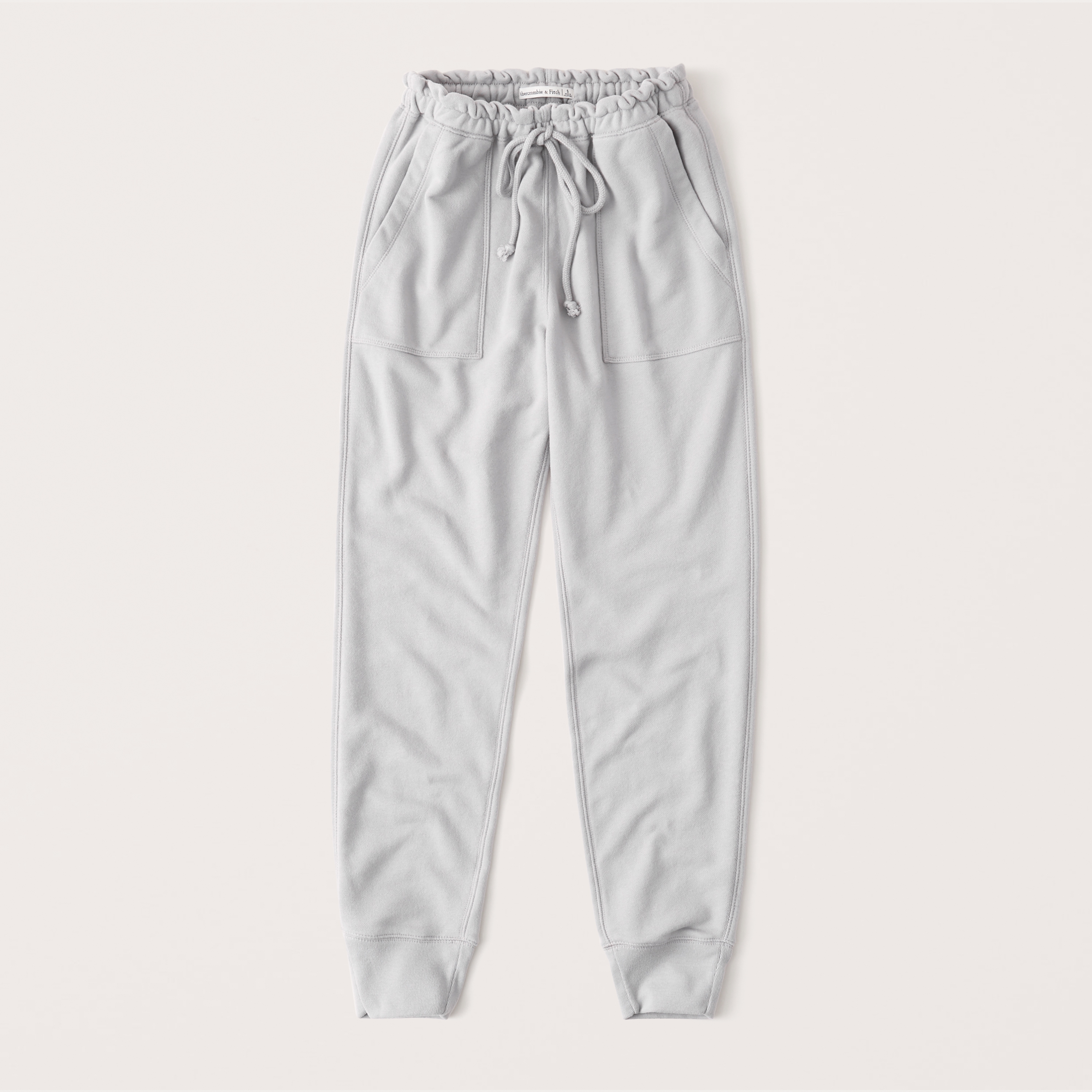 abercrombie logo joggers