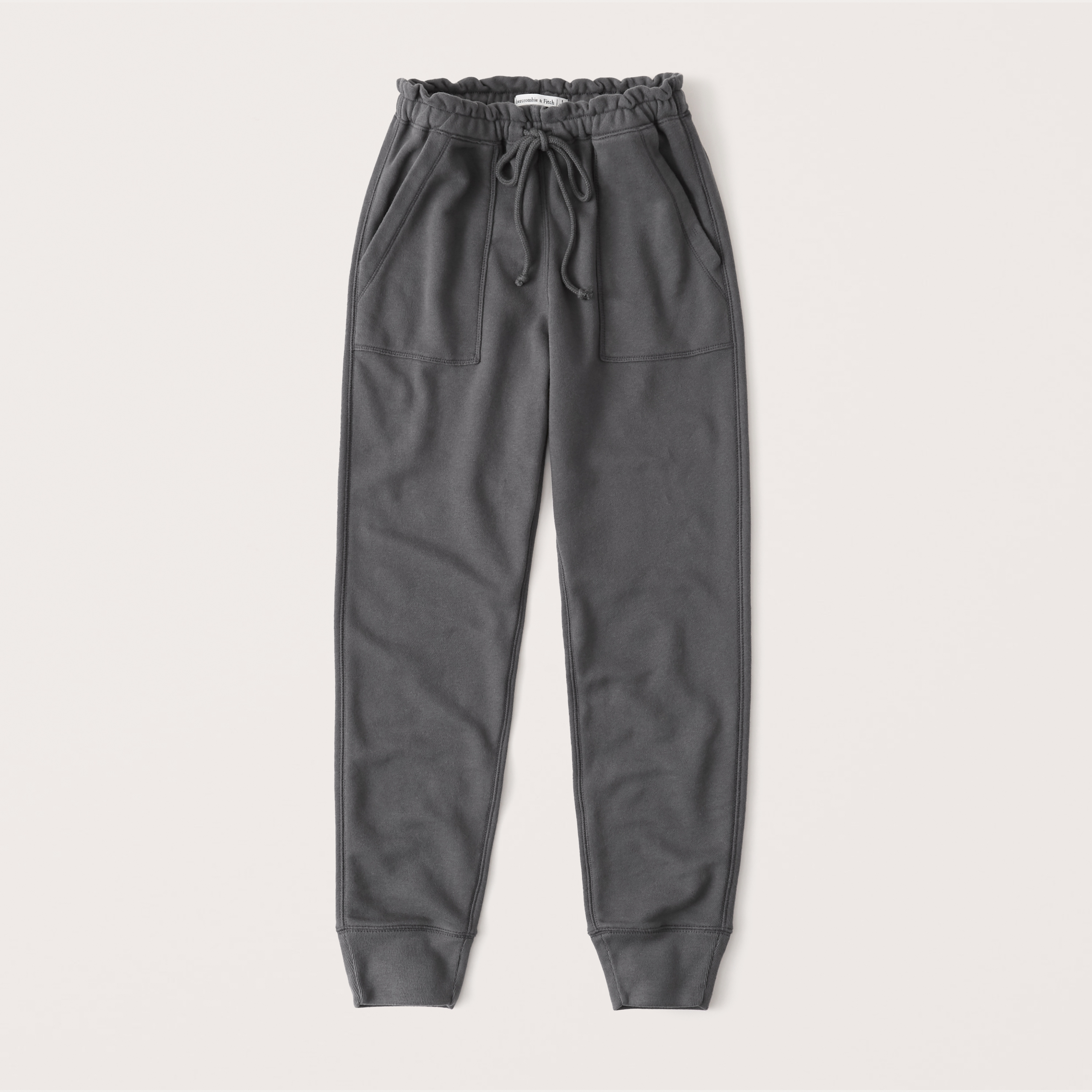 high rise joggers abercrombie