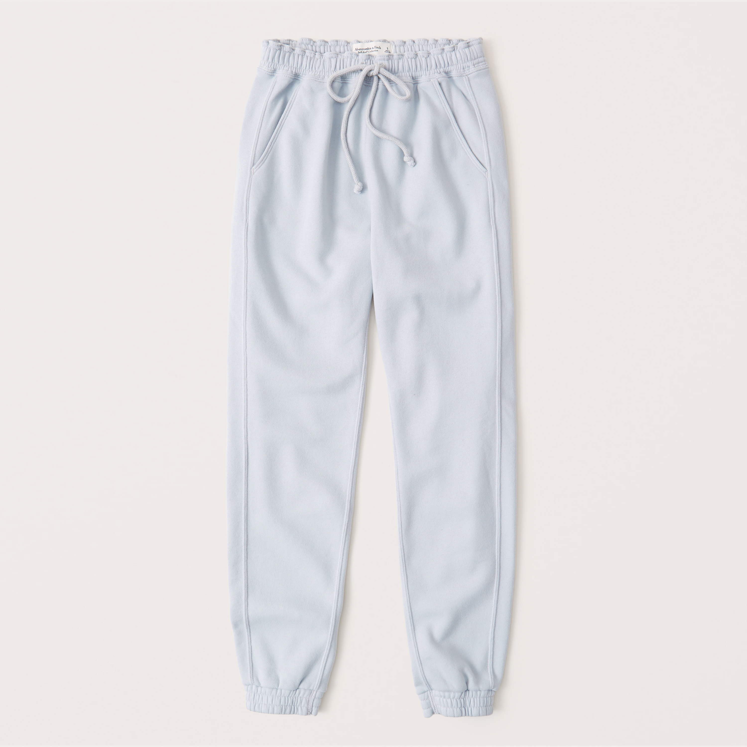 abercrombie logo joggers