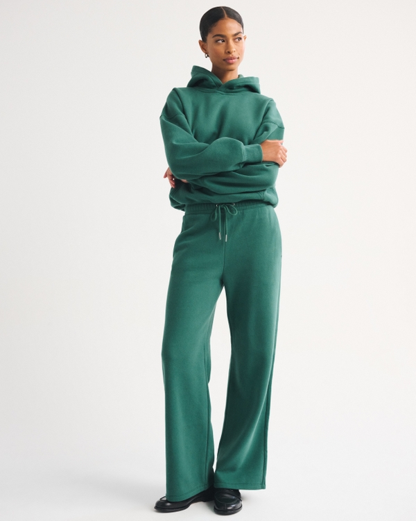 Sunday High Rise Wide Leg Sweatpant