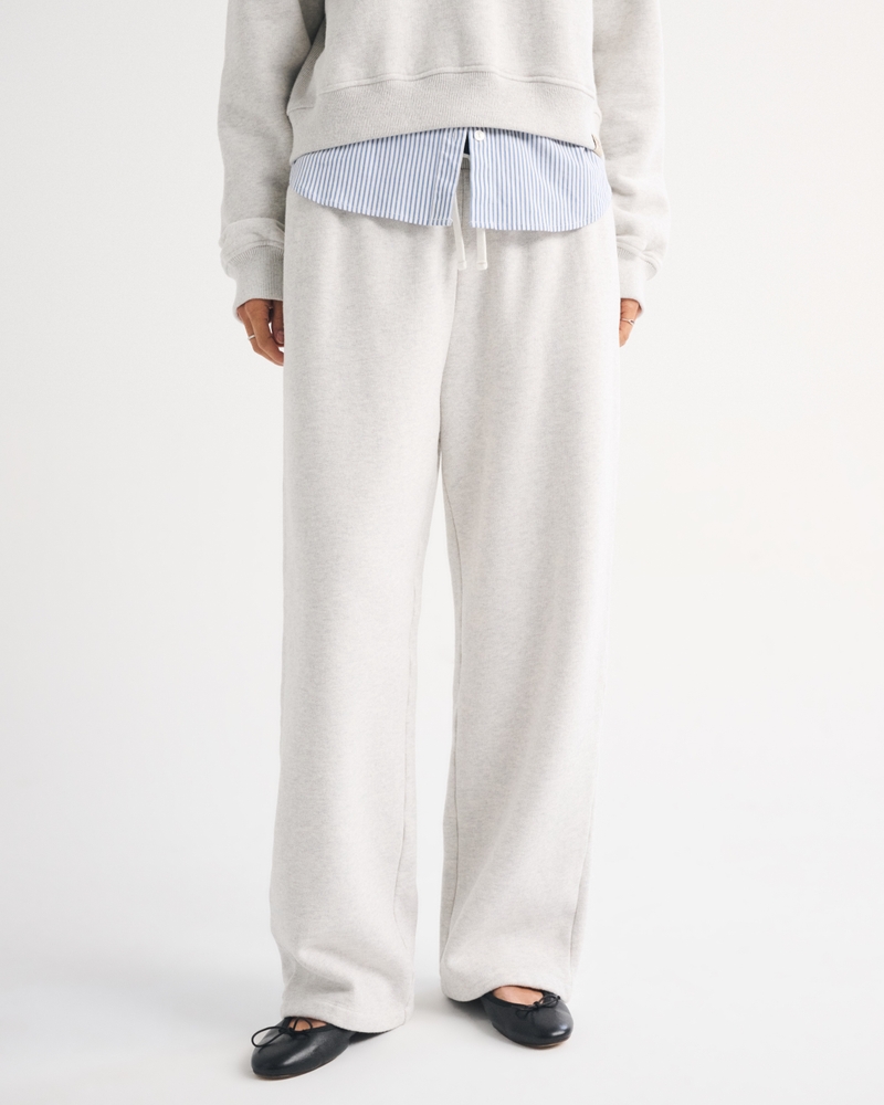 Heritage Heavyweight High Rise Straight Leg Sweatpant - thumbnail 5