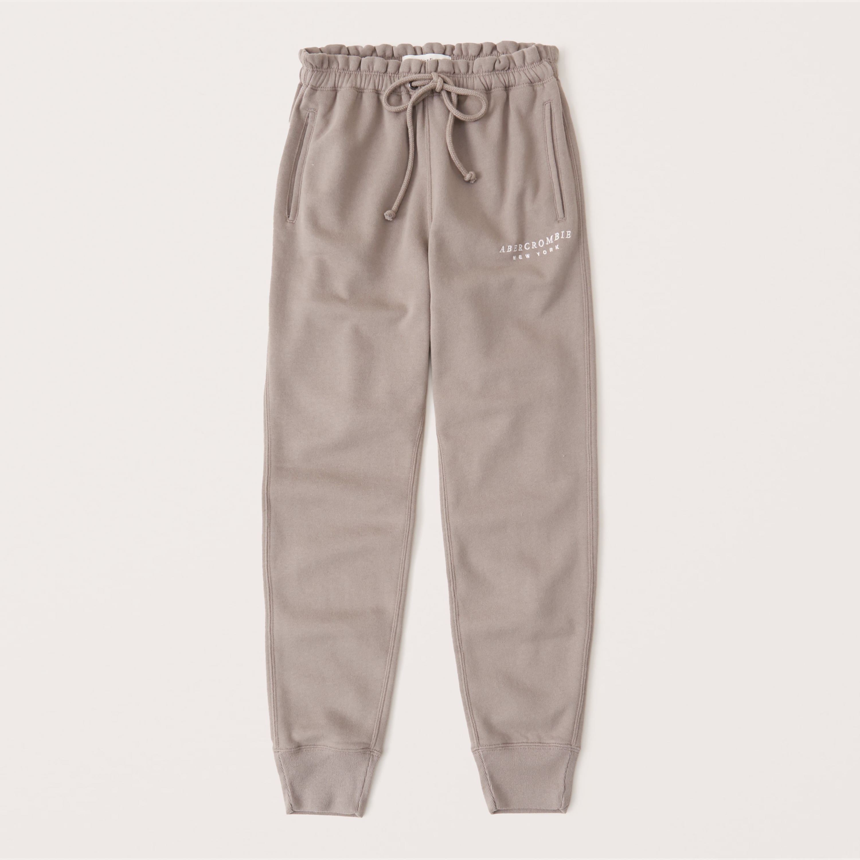 abercrombie ruffle waist joggers