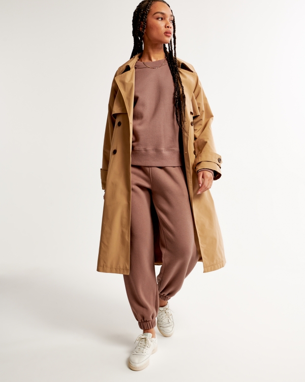 Essential Oversized Sunday Sweatpant, Brown