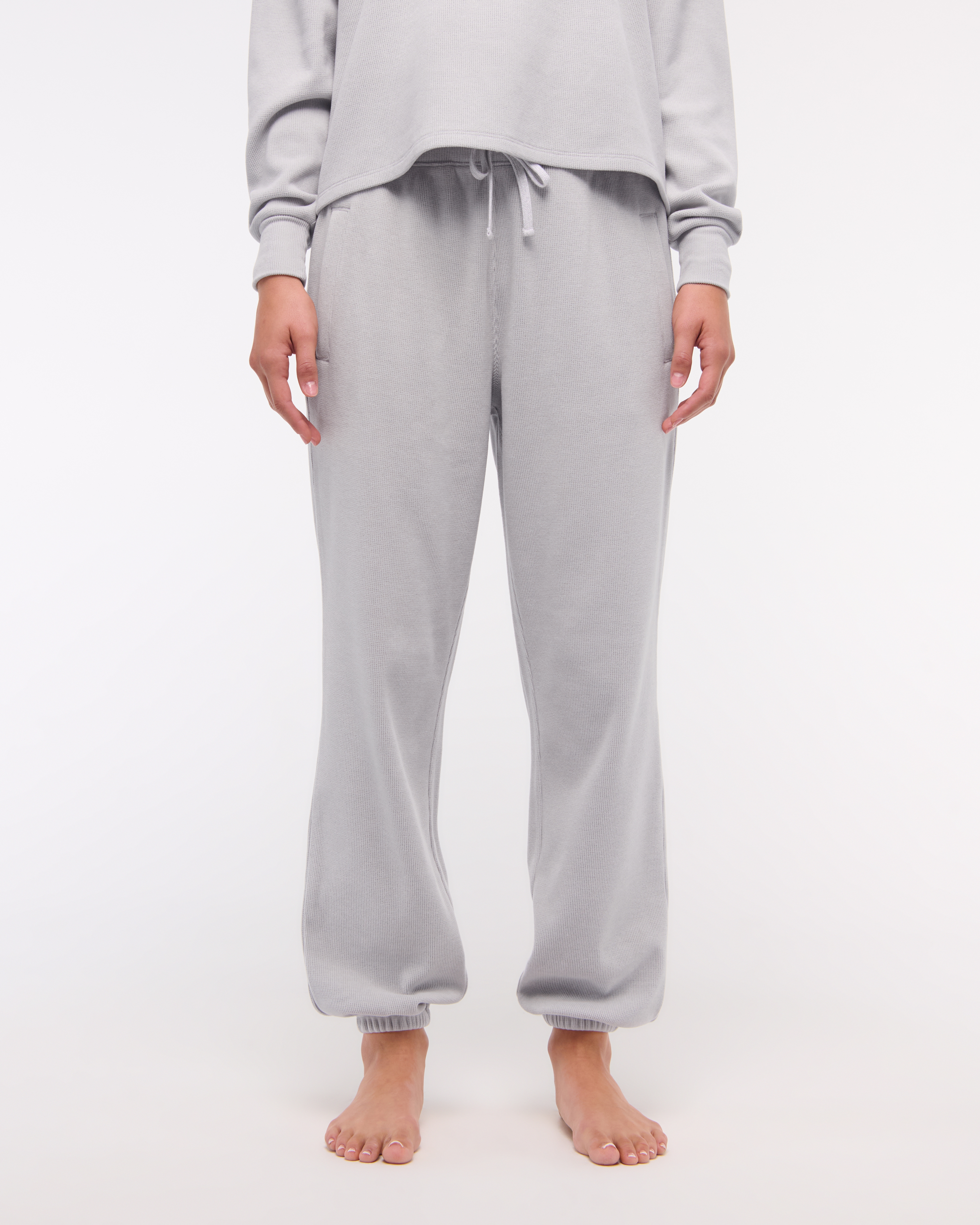 waffle jogger pants | OHOTORO