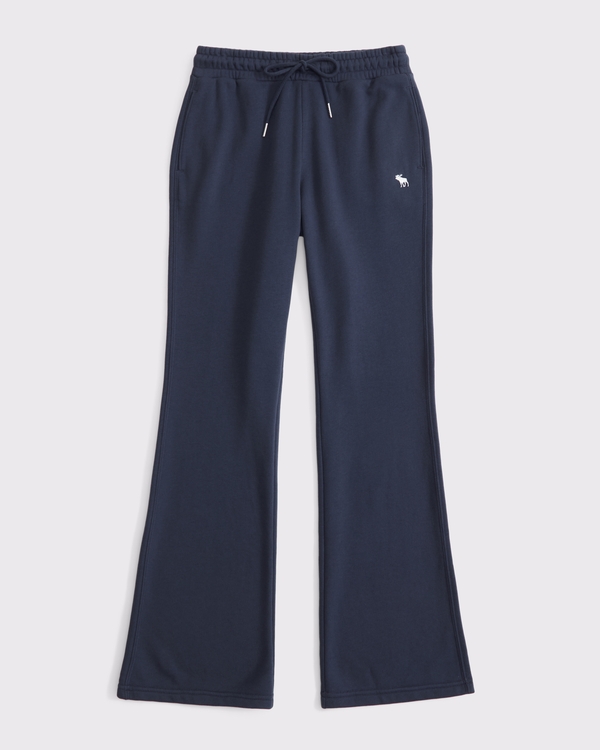 フレンチテリー アイコン フレア スウェットパンツ, Navy Dd view 1