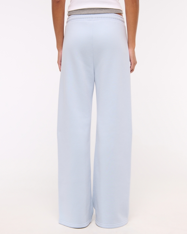 High Rise Wide Leg Sunday Sweatpant
