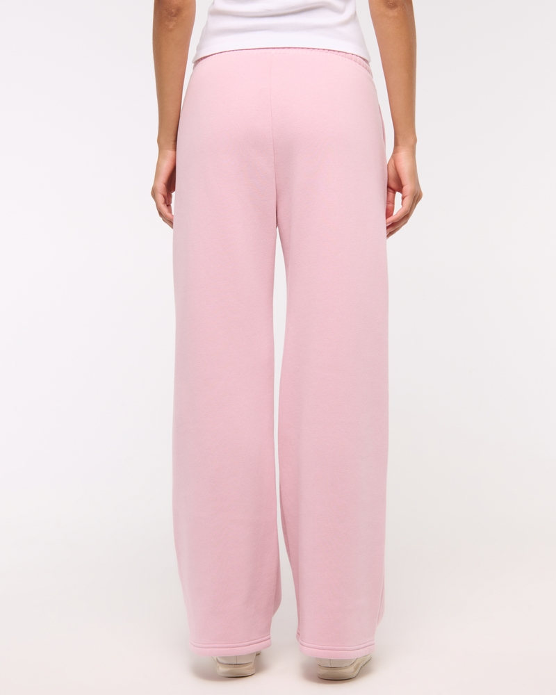 High Rise Wide Leg Sunday Sweatpant