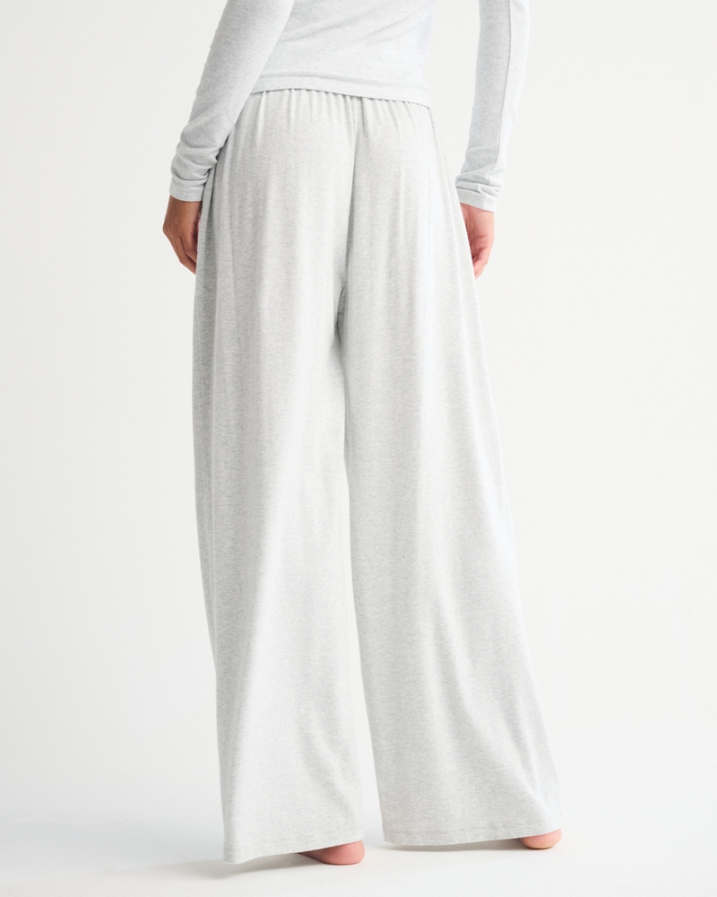 Lounge Brushed Wide Leg Sweatpant