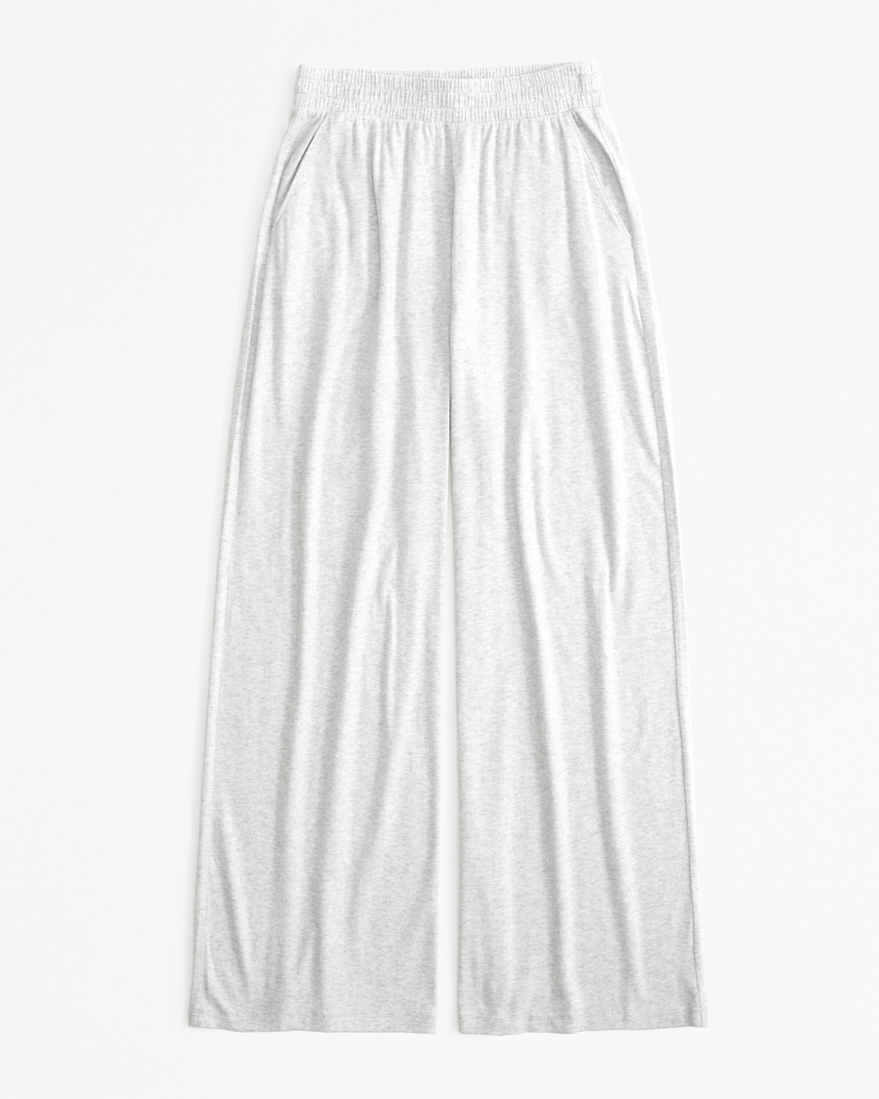 Lounge Brushed Wide Leg Sweatpant