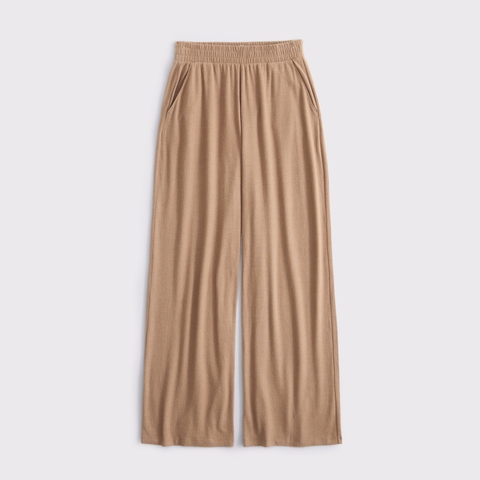 Женские брюки Abercrombie & Fitch Lounge Brushed Wide Leg Sweatpant