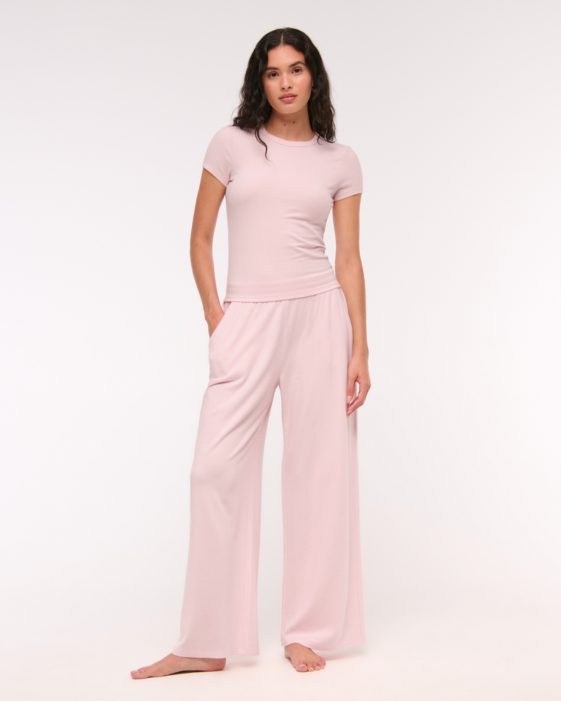 Logo Wide Leg Sweatpant