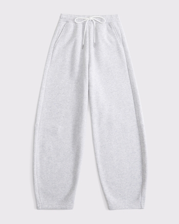 High Rise Barrel Sunday Sweatpant