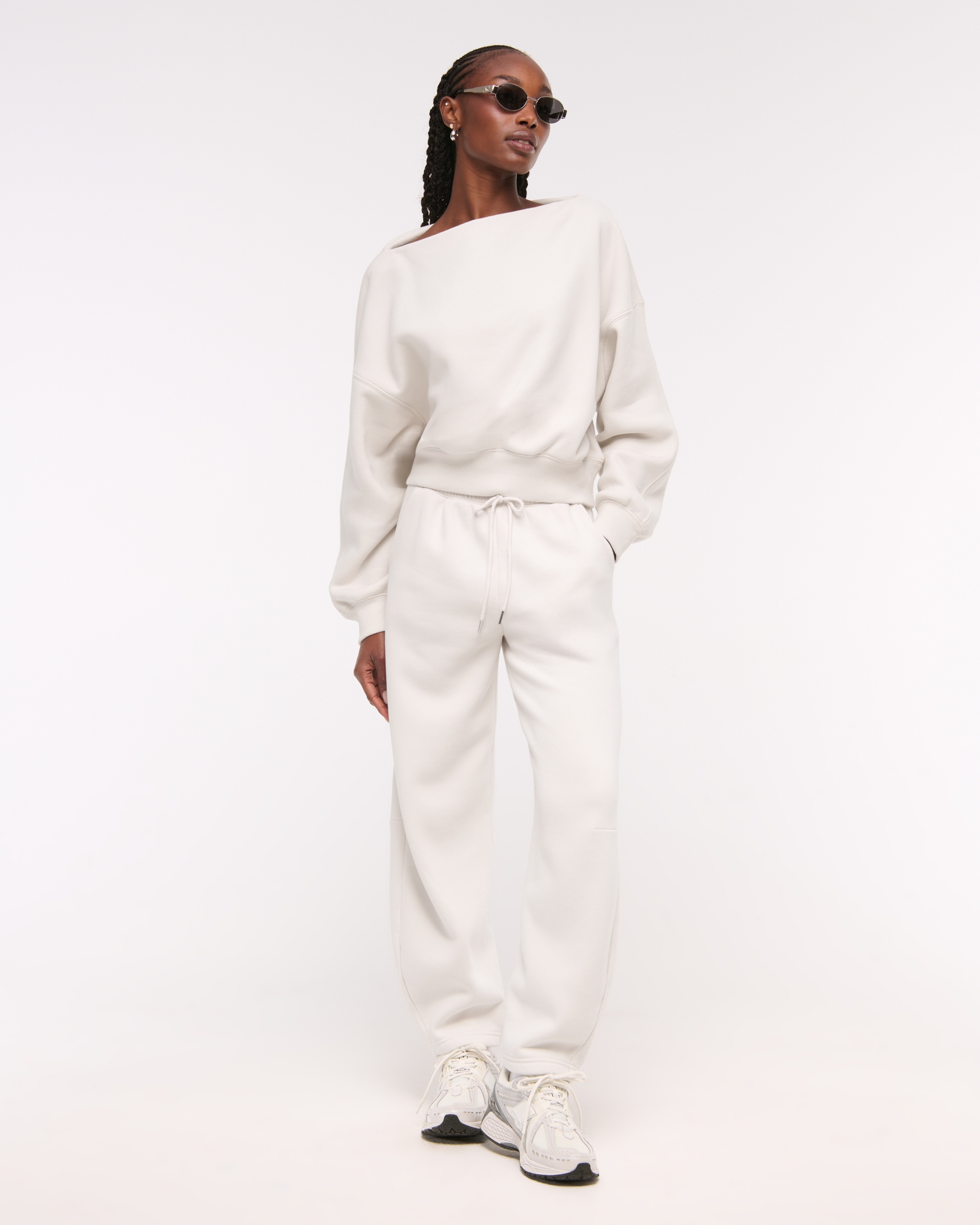 High Rise Barrel Sunday Sweatpant