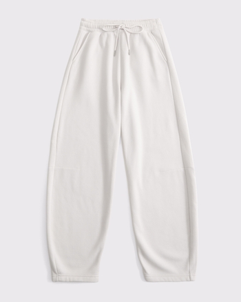 Women's High Rise Barrel Sunday Sweatpant | Women's Bottoms | Abercrombie.com