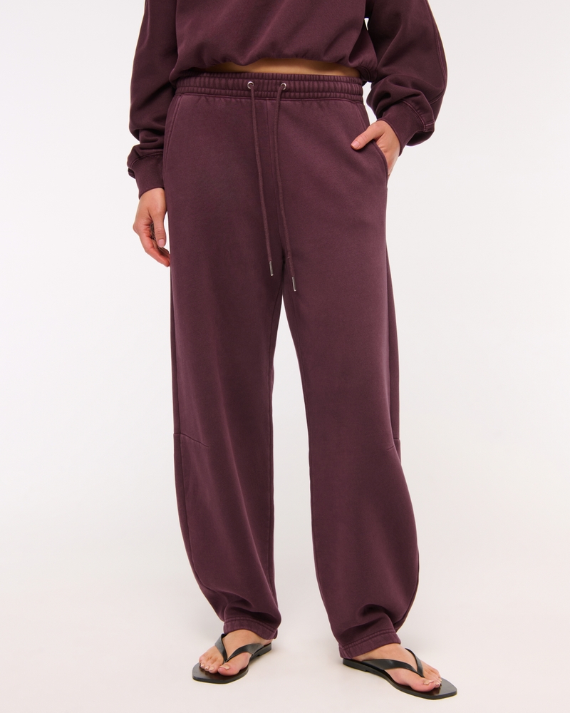 High Rise Barrel Sunday Sweatpant
