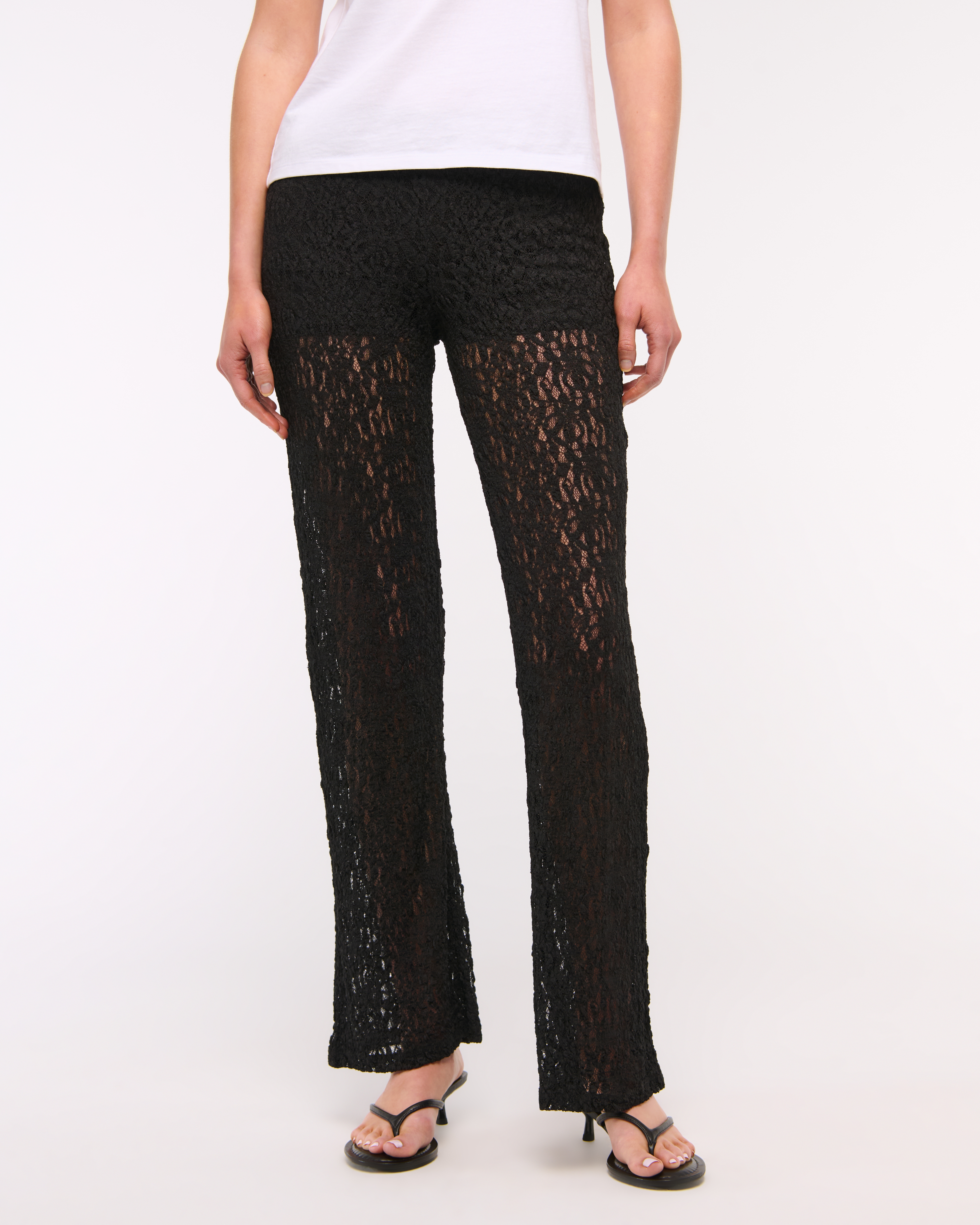 【2025秋冬新作】 Rise High Women's Knit Bottoms Women's | Pant Lace パンツ