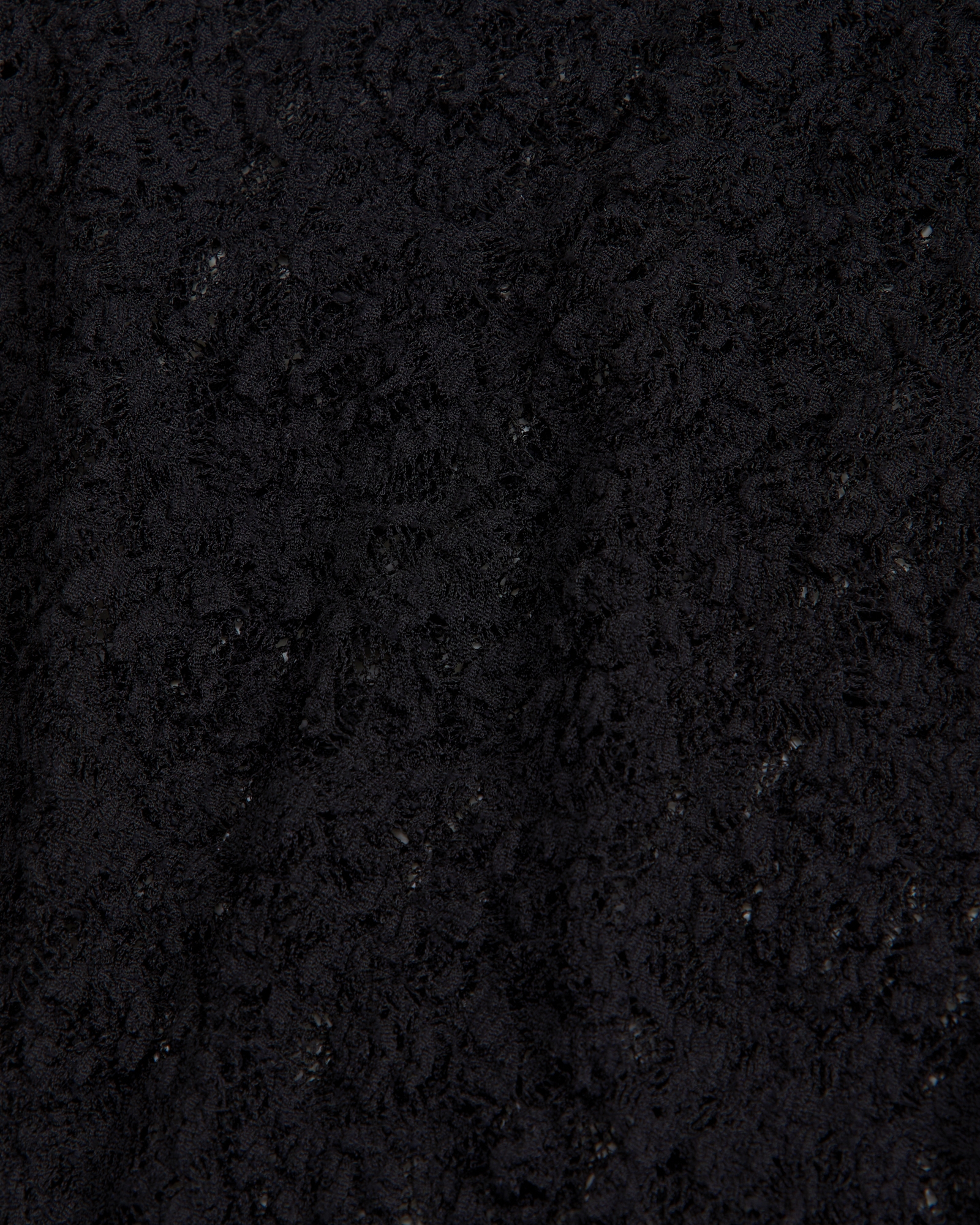 High Rise Knit Lace Pant