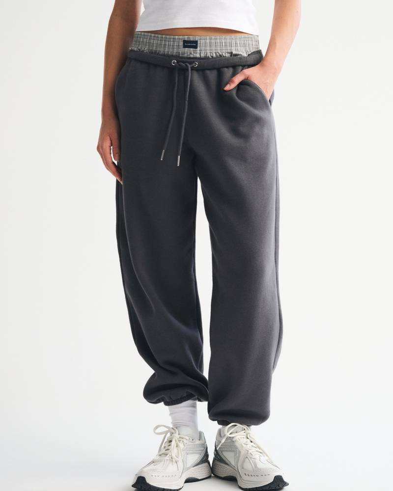 High Rise Sunday Baggy Sweatpant