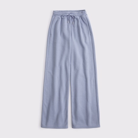 Женские брюки Abercrombie & Fitch High Rise Sunday Wide Leg Sweatpant