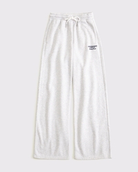Logo Wide Leg Sweatpant